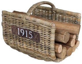 Ratanový kôš na drevo, VAN DER LEEDEN 1915