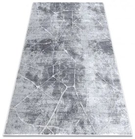 Moderný MEFE koberec 2783 Mramor - Štrukturálny, dve vrstvy rúna sivá Veľkosť: 240x330 cm