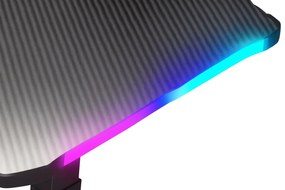 Herný stôl BR03 čierny 160 cm