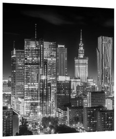 Čiernobiely obraz New Yorku (30x30 cm)