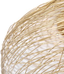 Inteligentné stropné svietidlo zlaté oválne vrátane Wifi G95 - Sarella