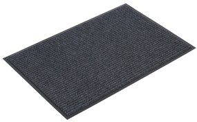 Odolná vstupná kobercová rohož s PVC 1+1 ZADARMO, 90 x 120 cm, sivá