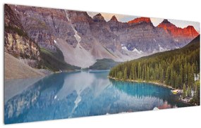 Obraz - Horská kanadská krajina (120x50 cm)