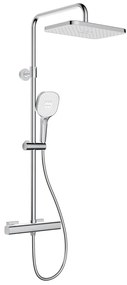 KFA Armatura 5756-910-00 - Sprchová súprava s termostatickou batériou MALAGA, lesklý chróm