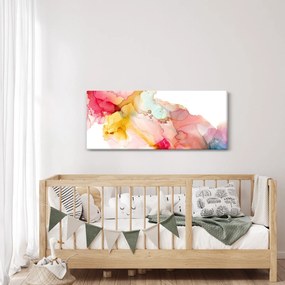 Obraz - Atramentová abstrakcia (120x50 cm)