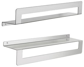 Gedy Gedy, CLEO polica s držiakem uterákov 500mm, nerez mat, 2019385