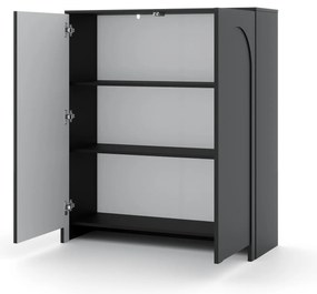 Komoda Arco 100 cm čierna II