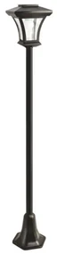 Baterie Centrum LED Solárna vonkajšia lampa LED/1,2V IP44 čierna BC0403