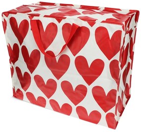 Úložný box na oblečenie z recyklovaného plastu 58x28x48 cm Hearts – Rex London