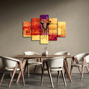 Obraz - Africká bohyňa (150x105 cm)