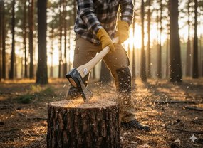 Garden Line 3000 GR ROZŠÍRENÁ SEKERKA S 90 CM DREVENOU RÚČKOU