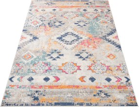 TA Koberec G003A BIELA/TMAVOMODRÁ DENVER FAA Rozmer: 80x150 cm