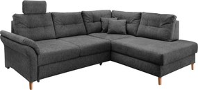 XXXLutz ROHOVÁ SEDAČKA, textil, antracitová Livetastic - Sedačky - 002310012714