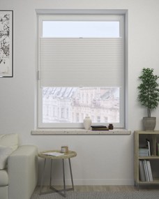 Plisé na mieru Harmonica farba produktu biela látka polopriehľadný