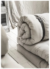 Rozkladacia pohovka so svetlobéžovým poťahom Karup Design Buckle Up Natural