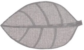 Excellent Houseware Prestieranie v tvare listu, 50x33 cm Farba: Béžová