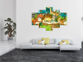 Obraz - Dinosauria (150x105 cm)