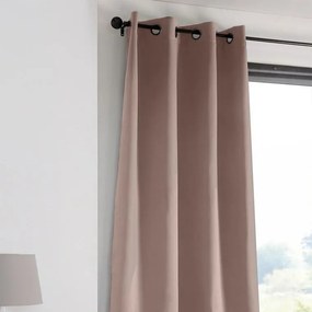 Zatemňovací záves blackout NOTTE púdrový 135 x 250 cm sada 2 ks