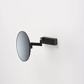 Zväčšovacie kozmetické zrkadlo 5x Vision R Unlit nástenné čierne matné