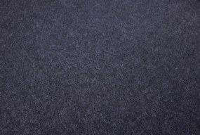 Betap koberce SUPER CENA: Čierny výstavový koberec Budget metrážny - Bez obšitia cm