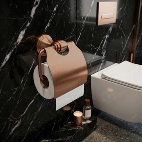 Rea Aristo, nástenný držiak WC papiera, 16101, medená matná, REA-98511