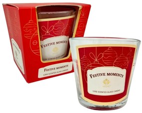 Arome Sviečka v skle, Festive Moments, 120 g
