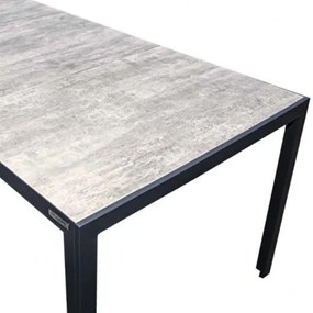 Doppler BERGAMO - záhradný hliníkový stôl 180 x 90 x 74 cm