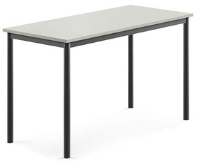 Stôl BORÅS, 1200x600x720 mm, laminát - šedá, antracit