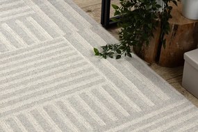 Koberec TEXTURA 488.10.LA111 Osta sivý / béžový