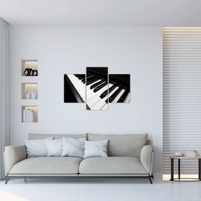 Obraz klávesov piána (90x60 cm)