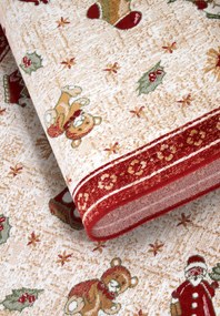 Villeroy & Boch Koberec behúň Toy's delight so strihaným vlasom 106217 Red, Multicolor, 80x200, červená, obývacia izba