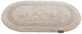 Kúpeľňový koberček Javo Cotton béžový ovál