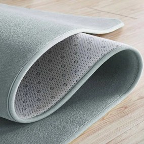 Protišmykový koberec POLAR strieborný