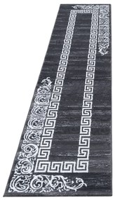 Ayyildiz Kusový koberec MIAMI 6620, Sivá Rozmer koberca: 80 x 300 cm
