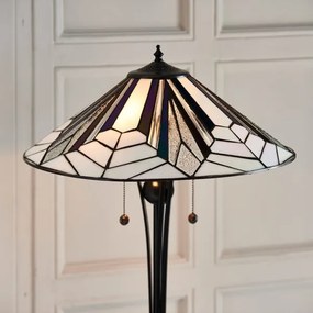Endon 63934 - Stojaca lampa Tiffany ASTORIA 2xE27/60W/230V pr. 48 cm