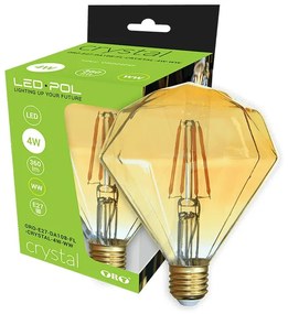 LED žiarovka E27 DA108 4W