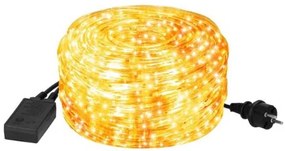 Bestent Svetelná reťaz - svetelný had 10m 240 LED 8 programov Teplá biela