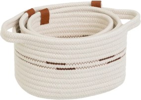 Látkové košíky v súprave 3 ks 30x18x14 cm – Casa Selección