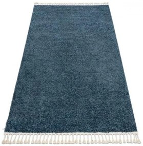Kusový koberec Shaggy Berta modrý 120x170cm