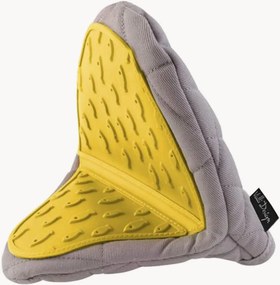 Kuchynské chňapky Livio Grey Yellow, 2 ks