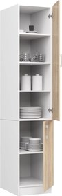 Kuchynská skrinka S 40cm Artus biela/sonoma