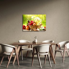 Obraz - Zelenina (70x50 cm)