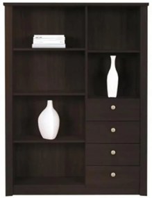 Regál Finezja F11 čokoládová sonoma