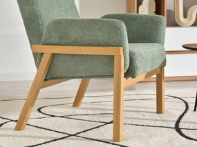 Čalúnené kreslo HENLEY mätové