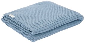 Deka pletená 70x100 cm Pure Denim Blue