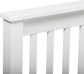 Dvojlôžková posteľ Malmo, 140x200 cm Biela