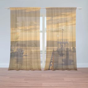 Sablio Záclony Mólo: 2ks 150x250cm