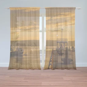 Sablio Záclony Mólo: 2ks 150x250cm