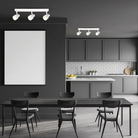 Bodové svietidlo CINO 3xGU10/8W/230V biela