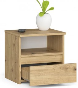 Nočný stolík CL1 dub artisan